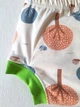 Сертифіковані подвійні тренувальні трусики ТМ BabyKo, 5 шарові, бавовняні, деревця, р.M - зображення 2