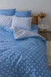 Постельное белье полуторное ТЕП Light Blue Dots ТЕП 2-00881-25066 150х215 см - изображение 3