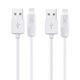 Кабель Lightning USB Hoco X1 2pcs |1M| white - изображение 1