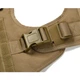 Шлейка для собак Harness K9 Long, металева пряжка фастекс і система MOLLE, L (77-99 см) Оливковий (076L-GREEN) - зображення 6