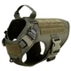 Шлейка для собак Harness K9 Long, металева пряжка фастекс і система MOLLE, L (77-99 см) Оливковий (076L-GREEN) - зображення 1