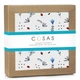 Пеленка Cosas FLOWERS Фланель 80x100 см (4822052227152) - изображение 1