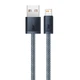 Кабель Baseus Lightning Dynamic Series Fast Charging Data Cable |1m, 2.4A| grey - изображение 7