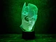 Сменная пластина для 3D светильников "Джокер/Бетмен" 3DTOYSLAMP - изображение 2