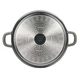 Каструля з кришкою Bergner Excalibur BG-36102-GY 28 см 6.5 л сіра - зображення 2