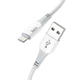 Кабель Hoco Lightning Ferry charging data cable X70 |1m, 2.4A| red - зображення 10