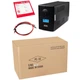 Источник бесперебойного питания Powercom NF-1100AP LCD 1100VA/770W USB 2*Schuko 15А 24v/220v Black (INF-1100) - изображение 5