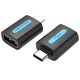 Перехідник Vention USB 2.0 Type-C до USB AF OTG PVC Black (CDTB0) - зображення 1