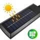 Уличный фонарь с солнечной панелью Solar 660LL- IP65 прожектор с датчиком движения, влагозащита Черный - изображение 7
