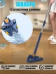 Швабра з автоматичним віджиманням Cleaners Mop 360° для миття вікон, стін, дзеркал, підлог з мікрофіброю Синя - зображення 1