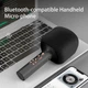 Бездротовий мікрофон караоке KTV Q11-5W з Bluetooth колонкою microSD, USB, AUX Чорний - зображення 5