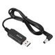 Кабель питания угловой для роутера от повербанка с преобразователем на 12V, USB 5V-->12V (487350) - изображение 5