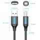 Кабель для принтера Vention USB AM-BM 1м 480Mbps Printer PVC Black (COQBF) - зображення 3