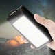 Power Bank повербанк на сонячній батареї Solar Charger SC5 20000 mAh з компасом і лампою, прогумований, вологозахист, УФ ліхтарик Чорний - зображення 2