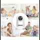 Бездротова камера відеоспостереження Wi-Fi Smart Full HD 2Мп, поворотна-PTZ з керуванням смартфоном - зображення 4