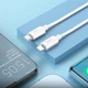 Кабель Hoco Type-C to Lightning Magic silicone PD charging data cable X87 |1m, 3A, 20W| red - изображение 10