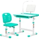 Комплект парта и стул Evo-kids Evo-17 Ergo (стол+стул+полка+лампа) Green,Evo-17 Z Ergo - изображение 1