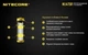 Акумулятор літієвий Li-Ion IMR 14500 Nitecore NL1475R 3.6V (750mAh, USB), захищений - зображення 5