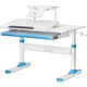Детский стол ErgoKids TH-310 с полкой Blue, TH-310 W/BL + BD-S30 BL - изображение 1