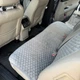 Накидка на задні сидіння авто з алькантари Lux Великі світло-сірі стільники - зображення 2