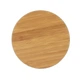 Дерев'яна бездротова зарядка Wood Charge для телефону Colmi Кругла charge_wood_kolo - зображення 7
