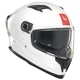 Мотошлем MT Helmets Braker SV Solid A0 Gloss Pearl White M - изображение 4