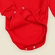 Боди Dexter`s из ткани в рубчик красного цвета red 86 см - изображение 4