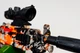 Детский игрушечный пулемет на орбизах Орбиган M249 Серо-оранжевый стреляет гидрогелевыми пулями Гель бластер аккумуляторный + 500 орбизов - изображение 7