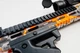 Детский игрушечный автомат на орбизах Орбиган M416 Серо-оранжевый стреляет гидрогелевыми пулями Гель бластер аккумуляторный + 2000 орбизов - изображение 4