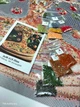 Набор алмазной мозаики с голограммными и фейри даст алмазами АлМазка Пицца 40х50см НА подрамнике АЛМр218 - изображение 6