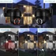 Вулична поворотна PTZ IP-камера з віддаленим доступом Wi-Fi UKC Smart Home Camera A8-B 4.0 Mp iCSee Чорна/Black - зображення 6