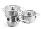 Набір посуду KitchenAid СС005088-001 5 предметів сріблястий - зображення 1
