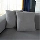 Наволочка декоративная HomyTex трикотаж-жатка Серая - изображение 1