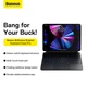 Клавіатура BASEUS Brilliance Original Keyboard Case Pro для iPad Pro 11"/10.9" (2018/2020/2021)/Pad Air4/Air5 (ARJK000213) Колір grey - изображение 13