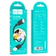 Кабель HOCO Type-C Cool silicone charging data cable X90 |1m, 3A| black - зображення 2