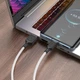 Кабель Hoco Type-C Cool silicone charging data cable X90 |1m, 3A| white - зображення 4