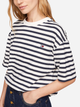 Футболка бавовняна оверсайз довга жіноча Tommy Hilfiger WW0WW42323-04R XS Біла (8720636809762) - зображення 4