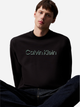 Світшот чоловічий Calvin Klein K10K113081-BEH XL Чорний (8720109949223) - зображення 4