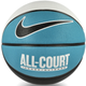 Баскетбольный мяч Nike All Court (размер 7, бирюзовый) N.100.4369.110.07 - изображение 1
