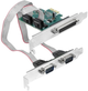 Adapter Delock PCI Express x1 - 2 x szeregowy RS-232, 1 x równoległy IEEE1284 (90413) - obraz 1