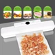Автоматичний вакуумний пакувальник для продуктів / вакууматор Food Saver 240V з цифровим екраном, білий (87495545) - зображення 3