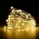 Светодиодная гирлянда Роса на батарейках + USB, 10м, статический режим, 100 LED, IP44, Теплый белый - изображение 10