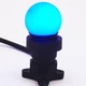 Светодиодная лампа для уличной ретро гирлянды Белт-лайт, Е27, 3W, 220V, IP68, Голубой - изображение 1