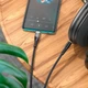 Кабель HOCO 3.5 mm to Type-C Transparent Discovery Edition Digital audio conversion cable UPA25 |1M| Колір Black - зображення 1