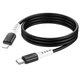 Кабель Hoco Type-C to lightning silicone charging data cable X82 |1m, 20W/3A| white - зображення 7