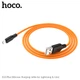 Кабель Hoco Lightning Silicone X21 Plus |2M, 2.4A| black-white - зображення 4