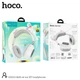 Навушники HOCO Skill cat ear BT headphones ESD13 |BT5.3, Type-C, 7h| White - изображение 4