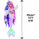 Lalka MGA Entertainment Mermaze Mermaidz Kishiko Mermaid 34 cm (035051581352) - obraz 5