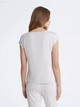 Футболка женская Calvin Klein 653723331 XL Серая (1159809229) - изображение 2
