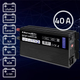 Ładowarka Qoltec Smart Monolith charger for LiFePO4 AGM GEL SLA 40A 12V (5901878519562) - obraz 8